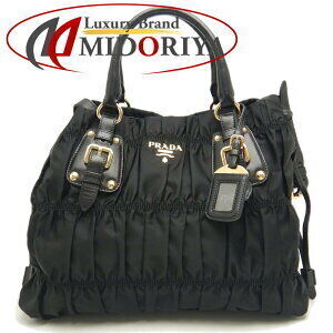 Prada Tessuto Nylon Handbag Nero Black